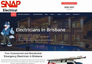 Snap Electrical - Snap Electrical services the local Brisbane community for over 15 years in all kinds of Electrical jobs