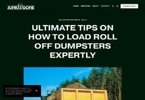ULTIMATE TIPS ON HOW TO LOAD ROLL OFF DUMPSTERS EXPERTLY - Navigating through the cleanup process of any project, big or small, can initially seem like a daunting task. Yet, with a little strategy and the right tools, this task transforms into a straightforward and satisfying part of your project's journey. The secret lies not in the mess itself but in how you choose to tackle it. From home renovations to extensive construction sites, efficient waste management is an essential element of any successful project.