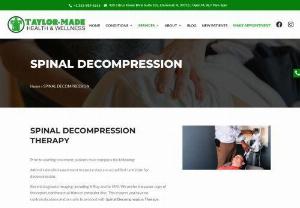 spine decompression - Taylored Wellness offers cutting-edge spine decompression therapy conveniently located near you, providing relief for individuals experiencing back pain, herniated discs, sciatica, and other spinal conditions.