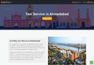 One Way Cab Ahmedabad - Cabwale.net - Looking for seamless travel solutions in Ahmedabad? Look no further than CabWale.net! With our efficient one-way cab ahmedabad, you can now enjoy hassle-free journeys without the burden of round-trip fares.  Our fleet of well-maintained vehicles and professional drivers ensure a comfortable and safe ride to your destination. Say goodbye to unnecessary expenses and hello to convenience with CabWale.net's one-way cab service.