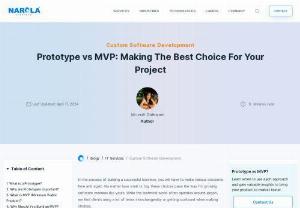 Prototype vs. MVP: Launch Your Product to Success - Prototype vs. MVP: Learn when to use each approach and gain valuable insights to validate your idea, gather user feedback, and ultimately bring your product to market faster.