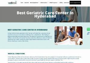 Best Geriatric Care Centre in Hyderabad - Wellknox provides comprehensive long-term geriatric care to bolster the health of the elderly dealing with chronic illnesses and medical conditions.