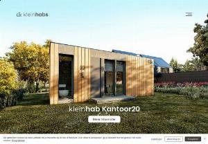 Kleinhabs - At Kleinhabs we are designing a future with more regenerative living spaces for everyone. In these times when small space modules have become an indispensable part of life, we offer fast, economical and sustainable modular office, home office and sauna solutions.