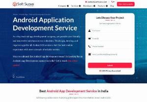 Android App Development Company - Discover top-notch Android app development services at SoftSuave, a leading Android app development company  in India