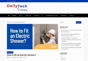 How to Fit an Electric Shower? - If you have a building with low hot water pressure or have multiple bathrooms, an electrical shower is an ideal solution for your situation since it heats up the water itself.
