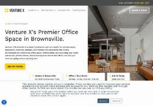Venture X Brownsville - Join the Venture X Brownsville coworking community with a variety of workspace options; dedicated and shared desk, private office space, virtual office, event and meeting space. Conveniently located off the Frontage Road of US Highway 77/83.