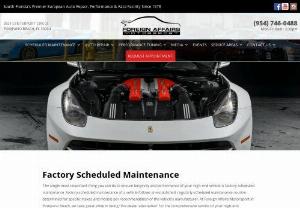 Factory Scheduled Maintenance - Foreign Affairs Motorwerks - To ensure the longevity and performance of your high-end vehicle call us today to schedule your car's factory scheduled maintenance.
