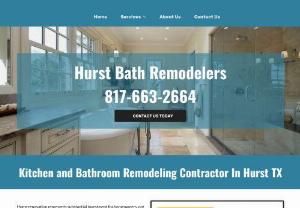 Hurst Bathroom Remodelers - We provide bathroom remodeling, kitchen remodeling, and tile and cabinet installation services in Hurst, TX.