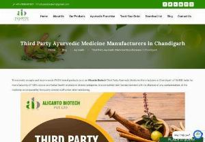 Third Party Ayurvedic Medicine Manufacturers in Chandigarh - Discover top-quality Third Party Ayurvedic Medicine Manufacturers in Chandigarh, offering trusted solutions for your health and wellness needs. Explore a wide range of Ayurvedic products crafted with expertise and care for optimal results. Partner with reliable manufacturers committed to excellence and authenticity.