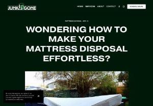 WONDERING HOW TO MAKE YOUR MATTRESS DISPOSAL EFFORTLESS? - Are you dealing with the challenge of disposing of your old mattress? Say farewell to the stress and welcome a simpler solution. Learn a straightforward process, free from confusion and frustration, where each step is clearly guided. Intrigued? Stick around as we reveal the secrets to effortless mattress disposal, ensuring a cleaner and more sustainable future for our community. Let's delve into how simple it can be to make a positive impact on mattress disposal in OKC and beyond.