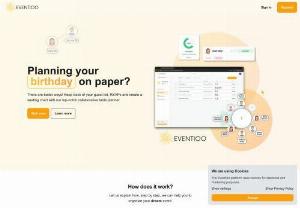 Eventioo: Wedding planning solution you need - Eventioo is a collaborative wedding planning platform. Offers planning dashboard, guest list management with +1s and RSVPs and easy to use table planner with many features. It's 100% free to try out, or to plan small wedding.