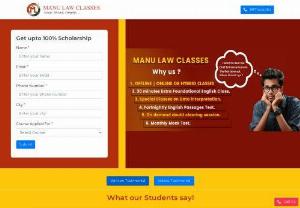 Best Clat Coaching in Delhi | India’s Best CLAT Coaching | Manu Law Classes - Join CLAT classroom coaching in Delhi for all Law entrance exams by NLU Graduates. Enquire Now. Best CLAT Coaching in Delhi | India’s Best CLAT Coaching.