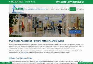 retail assistance new york ny - In New York City, if you are searching for the best retail solutions provider, then contact Netnix Retail &amp; Events Solutions. We offer data recovery services, integrated accounting software, POS retail software, managed IT services and more.
