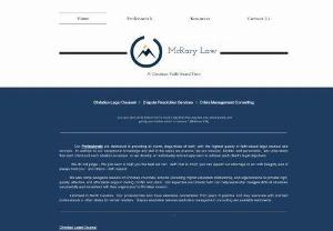 McRary Law - McRary Law is a boutique law firm operating primarily out of Hickory, North Carolina.  Practice areas include education law (including higher education law, Title IX, student discipline, etc.), general business and employment law, employment discrimination law, dispute resolution (including mediations, Title IX informal resolutions / adjudications, etc.), and crisis management consulting.  High-quality, effective, and affordable services.