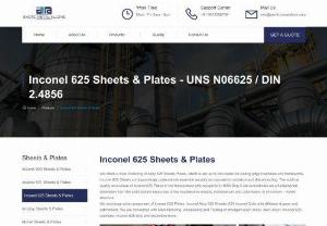 Inconel 625 Sheets &amp; Plates Manufacturers In India - We offers a wide collecting of Alloy 625 Sheets Plates, which is set up by structures for cutting edge machines and frameworks. Inconel 625 Sheets correspondingly understands essential security as opposed to oxidation and disconnecting. The sublime quality and nature of Inconel 625 Plates in the temperature plot cryogenic to 1093 Deg C are subordinate on a fundamental dimension from the solid system resources of the troublesome metals, molybdenum and columbium, in chromium &ndash;...