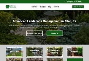 Advanced Landscape Management - At Advanced Landscape Management, we turn your landscape dreams into reality. With a team of seasoned experts, we’re committed to bringing your vision to life.