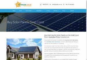Buy Solar Panels Gold Coast - In addition to solar servicing and installations, we offer professional solar repairs such as inverter swaps with a fast turnaround at an affordable rate. Our team can install various solar panels and inverters to suit your solar energy needs in the Gold coast. Apart from new installations, you can also call us for routine maintenance or the annual servicing of your solar panel.