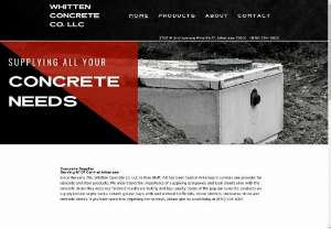 Whitten Concrete - Address : 2703 W 2nd Ave, Pine Bluff, AR 71601, USA || Phone : 870-534-6901