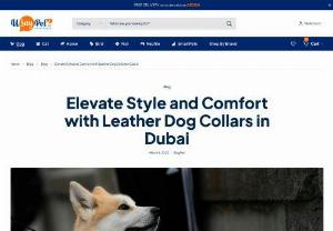 Elevate Style and Comfort with Leather Dog Collars in Dubai - At U Say Pet, we understand the importance of choosing the best for your furry friend.  Our leather dog collars in Dubai are handcrafted with premium materials, making sure durability, consolation, and a touch of elegance. Shop now and provide your pet the luxurious they deserve.