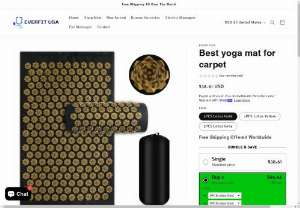 Best Yoga Mat For Carpet | Everfit USA - Finding the ideal yoga mat for carpeted surfaces involves considering thickness, grip, and durability. Opt for mats with a thickness of at least 5mm to provide ample cushioning and stability on soft surfaces. Look for mats with non-slip textures or rubberized undersides to prevent slippage on carpet fibers. Eco-friendly materials like natural rubber or TPE ensure both performance and sustainability. Additionally, choose mats with easy-to-clean surfaces to maintain hygiene. Brands like...