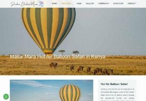 Masai Mara Balloon Safari - Experience the ultimate adventure with Drunk Elephant Mara's Masai Mara Balloon Safari. Take a breathtaking hot air balloon ride above the iconic African landscape, spotting wildlife and enjoying stunning views. Book now and create unforgettable memories in the heart of Kenya.