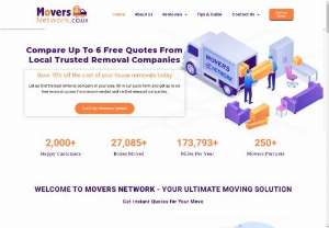 movers network - Compare Up To 6 Free Quotes From Local Trusted Removal Companies