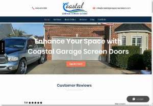Coastal Garage Screen Doors - Coastal Garage Screen Doors offers premium solutions for garage screen doors mainly in Myrtle Beach, Horry County, Conway, Brunswick County, Murrells Inlet, Aynor, Pawleys Island, Ocean Isle, Shallotte, calabash, surfside, and many other areas in South Carolina as we provide mobile services. Our Lifestyle Garage screen doors seamlessly integrate with your existing garage door. This innovation redefines your garage by providing a fully retractable passage door, ensuring easy entry and...