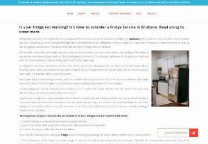 Fridge Service Brisbane - Extend the life of your fridge with Arrive On Time&rsquo;s comprehensive fridge service in Brisbane. Our routine maintenance checks keep your fridge running efficiently, saving you from future repairs.