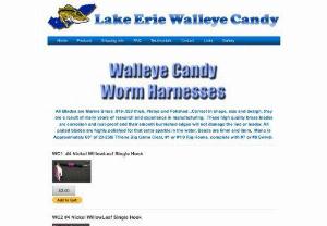 Lake Erie Walleye Candy - lure making, tackle components, lure components, lure parts, tackle parts, fishing lure parts, fish hooks, bulk fish hooks, bulk hooks, in-line spinners, spinner baits, live bait rigs, how to make, spinner components, spinner parts