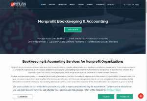 Nonprofit Bookkeeping Services - Velan offers outsourced bookkeeping and accounting services for nonprofit organizations. Hire a nonprofit-certified virtual bookkeeper now