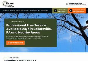 Kemp Tree Services - Kemp Tree Services proudly serves Sellersville, PA, and Greater Philadelphia with expert tree service solutions for residential and commercial clients. Call (267) 227-8820.