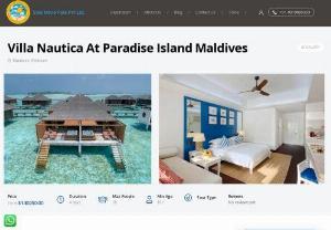 Villa Nautica at Paradise Island Maldives Packages - Sole Mono Pole Offers Best Paradise Island Maldives Honeymoon Package at Best Prices. Book Now.