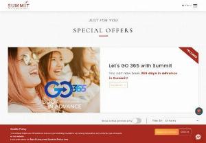 Summit Hotels and Resorts special offers - Looking for Special Offers from Summit Hotels and Resort? Check out this page for our latest promos.