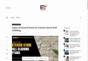 Types of Natural Stone for Exterior Stone Wall Cladding - “Which material is best for cladding for outside walls?” One kind of material that you may use to give your walls extra skin or protection is exterior stone wall cladding. It was employed as thermal padding and weather resistance in the building industry. This will also improve the general look of the cladding for outside walls.