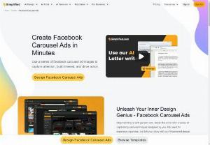 Effortless Facebook Carousel Ads Creation: Your Maker Toolkit - With Simplified&#039;s cutting-edge carousel ad maker, designing compelling Facebook ads has never been easier. Whether you&#039;re promoting products, telling a story, or showcasing multiple offerings, our intuitive platform empowers you to create visually stunning ads that drive results. 