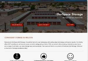 OurSpace Storage - Address : 29838 Butterfield Plaza, Wellton, AZ 85356, USA || Phone : 928-535-6688