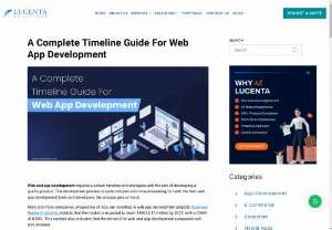 Timeline guide for web app development - These are some of the queries every business owner would face before looking for a web app developer. To help you out, we have covered much information about the timeline guide for web app development.