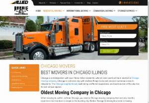 Chicago Movers - Reebie Storage and Moving Company is your trusted choice for movers in Chicago. With a long history of providing top-notch moving services, our experienced team is dedicated to ensuring a smooth and stress-free moving experience for every customer. Whether you're moving locally in Chicago or long distance, residential or commercial, Reebie Storage and Moving Company has the expertise and resources to handle your move with care and efficiency.
