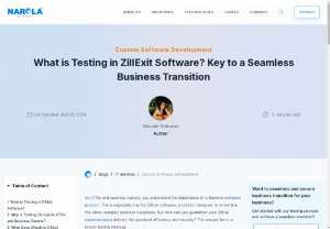 ZillExit Software - Testing in ZillExit software is the systematic process of uncovering and eliminating bugs, glitches, and security vulnerabilities before the software goes live.