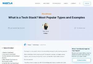 What is a Tech Stack? Most Popular Types and Examples - What is a tech stack, most popular types and examples? Learn how to choose a tech stack and how they impact your project success. 