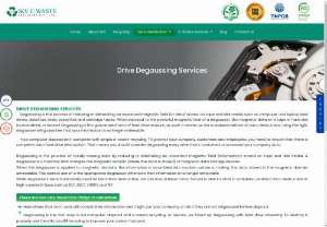 DRIVE DEGAUSSING SERVICES IN CHENNAI | DRIVE DEGAUSSING SERVICES IN MUMBAI | DEGAUSSING SERVICES IN CHENNAI & MUMBAI | HARD DISK DEGAUSSING SERVICES IN CHENNAI & MUMBAI - SKV EWASTE RECYCLING Company is one of the Best Drive Degaussing Services in Chennai,Drive Degaussing Services in Mumbai,Degaussing Services in Chennai & Mumbai,Hard Disk Degaussing Services in Chennai & Mumbai.We provides secure & certified Disk Disposal Services. Call us for secure disposal for Hard Drive, SSD, USB, Pen Drive permanently.