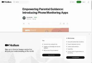 Empowering Parental Guidance: Introducing Phone Monitoring Apps - Discover the positive influence of phone monitoring apps for parental control. Safeguard your child&#039;s digital experience, foster open communication, and promote responsible online behaviour. Empower your family&#039;s safety and well-being today!  #PhoneMonitoring 