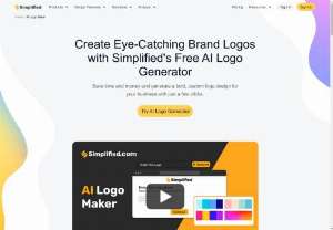 Craft Unique Logos in Minutes with Our AI Logo Maker - Simplified - Effortlessly design memorable logos with our AI logo maker. Simplified's intuitive interface and advanced algorithms make logo creation a seamless and enjoyable process.