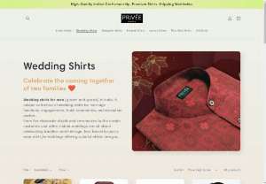 Wedding Shirts for Men (Best in India) - Wedding shirts for men (groom and guests) in India. A unique collection of wedding shirts for marriage functions, engagements, haldi ceremonies, and reception parties. From the elaborate rituals and ceremonies to the ornate costumes and attire, Indian weddings are all about celebrating tradition and heritage. Best brand for party wear shirts for weddings offering colorful ethnic designs.