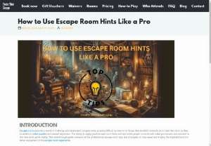 How to Use Escape Room Hints Like a Pro - Unsure when to use escape room hints? Learn how to leverage hints strategically for a successful and exciting escape room experience. 