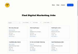 Digitalmarketingjobs.org - Your go-to job board for finding marketing jobs in US 🚀 Simplifying your career path in the dynamic world of marketing