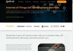 Internet of Things Development Services - Internet of Things (IoT) development services involve the design, development, integration, and management of IoT solutions.