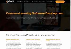 eLearning Software Development -  eLearning software development refers to the process of creating applications and tools that facilitate online learning or digital education.