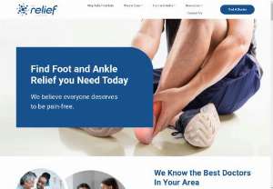 Foot and Ankle & Wound Care Doctors in Frisco TX - The Relief Institute, your premier foot and ankle specialist that provide expert wound care solutions for diabetic patients and foot and ankle conditions.
