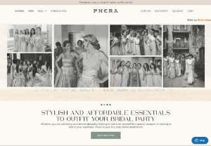 Phera | Indian Wear for All Occasions - Your One Stop Shop to Outfit Your South Asian Bridal Party or Find Beautiful Outfits for any Occasion.